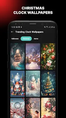 Clock Wallpaper android App screenshot 5